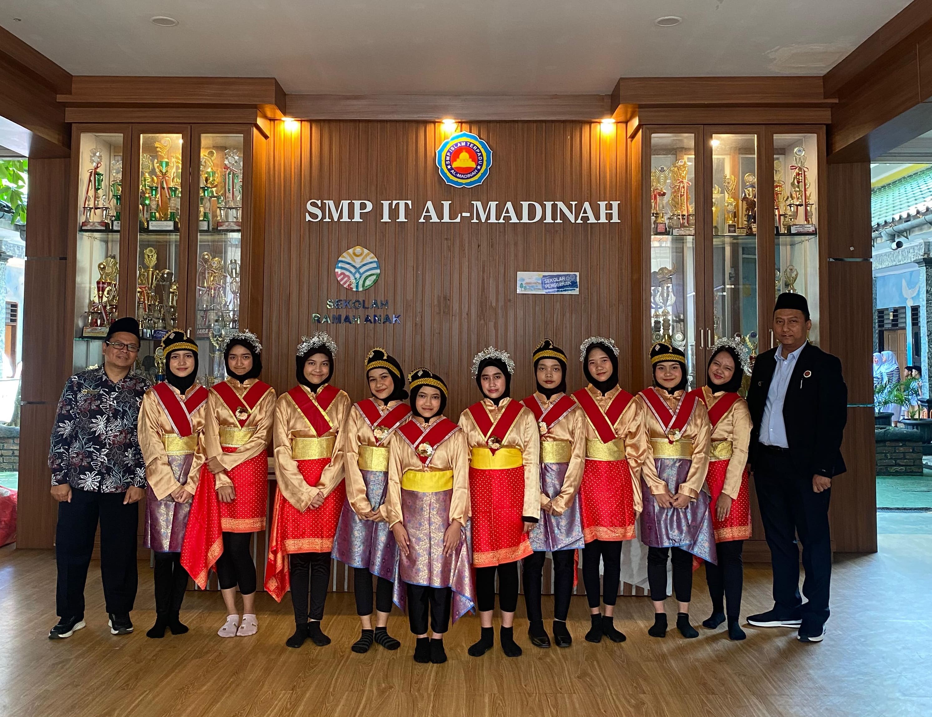 Tari Saman di Acara BMPS