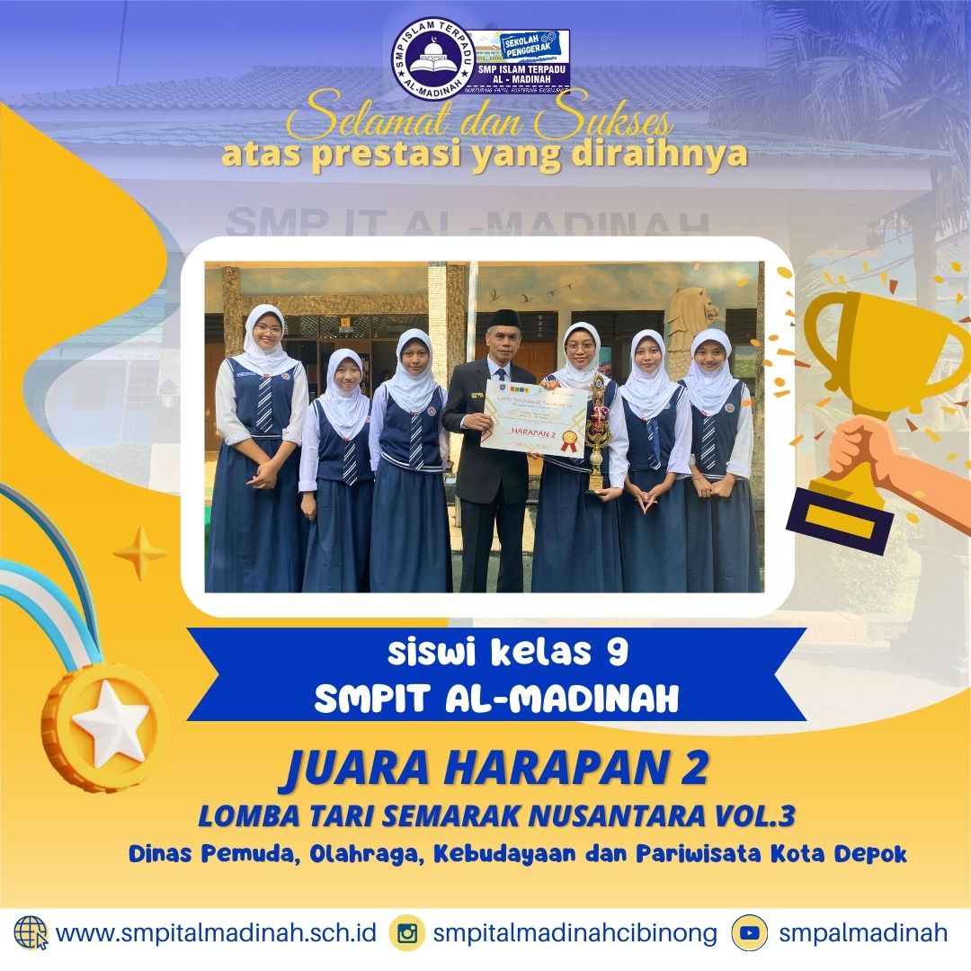 Juara Harapan 2 Lomba Tari Nusantara