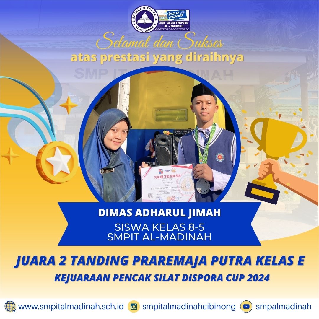 Juara 2 Tanding Praremaja Putra Kelas E