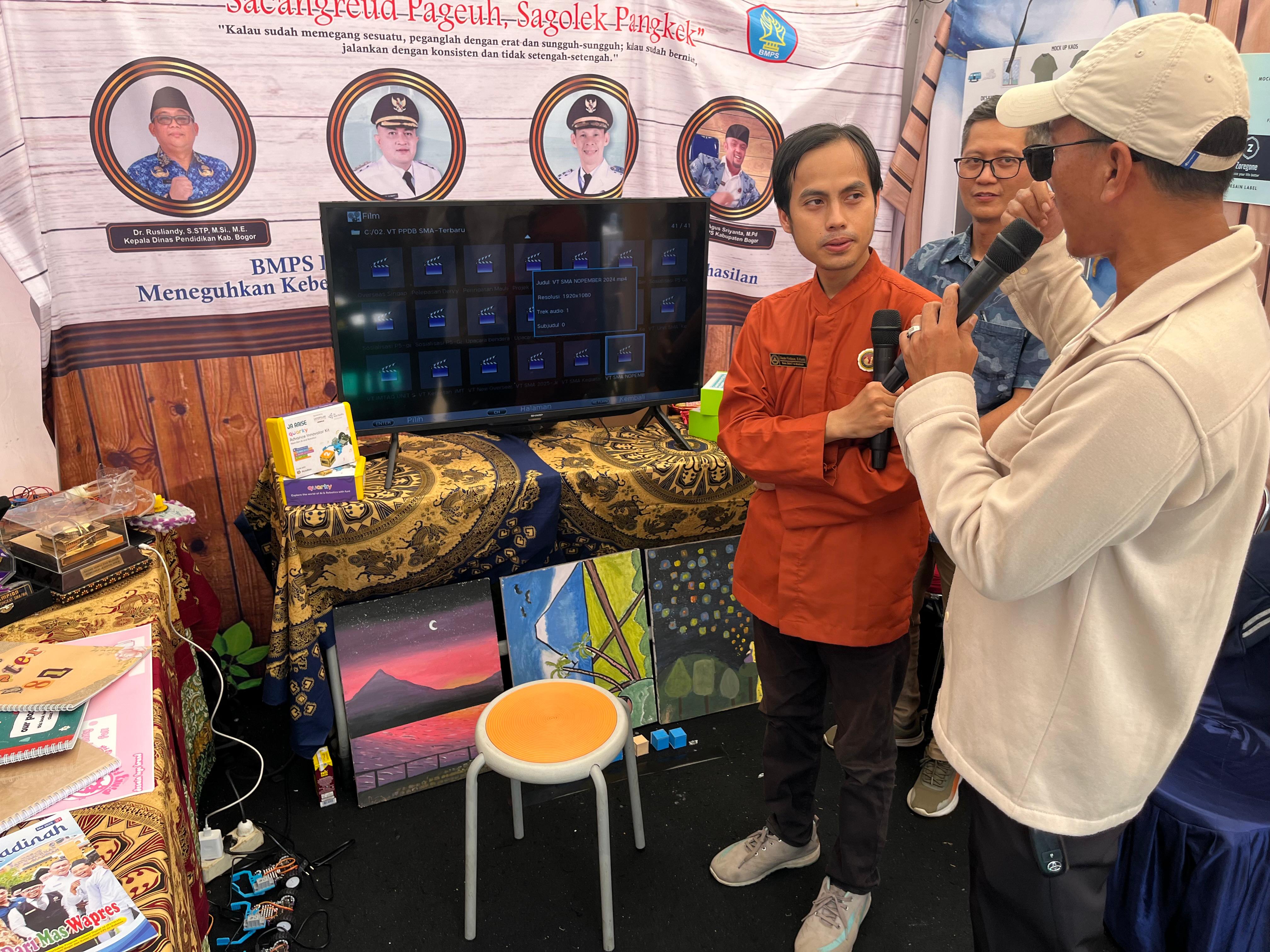 Inovasi Pendidikan, SIT Al-Madinah Tampil di HJB dengan Robot Ciptaan Siswa