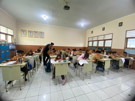 Pelaksanaan SAS Ganjil Tahun Ajaran 2025–2026 di SDIT Al Madinah