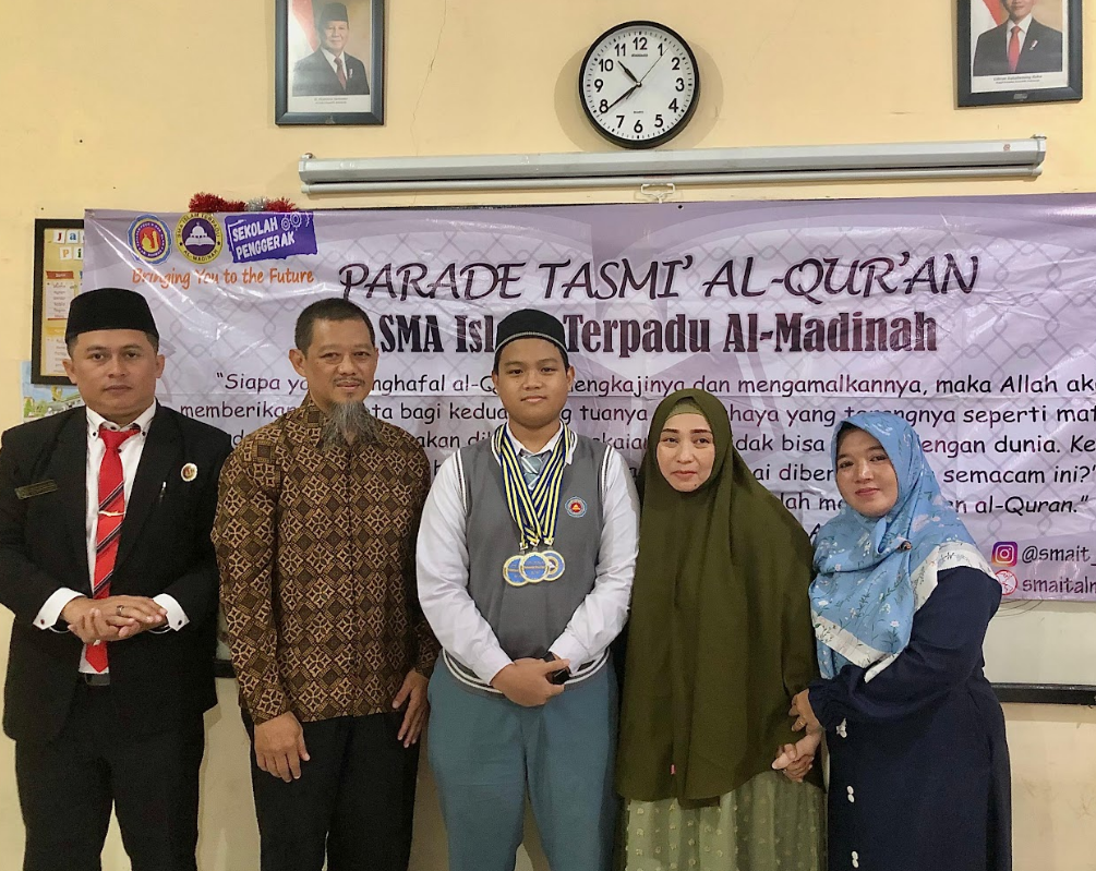 Tasmi’ Program Unggulan SMA IT Al-Madinah Wujudkan Generasi Unggul dan Berkarakter Islami