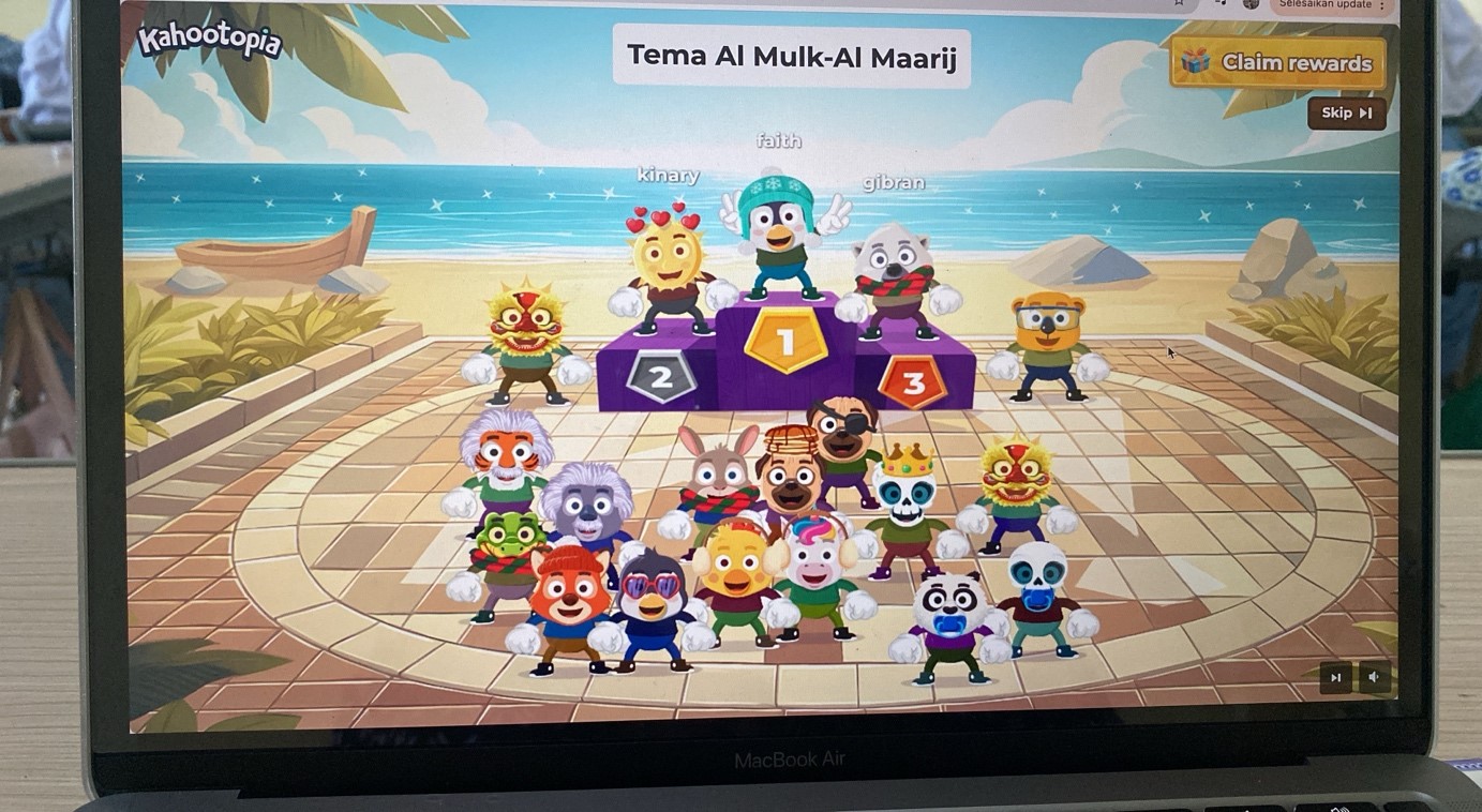 Inovasi Pembelajaran Tahfidz dengan Kahoot: Menyelami Isi Kandungan Juz 29