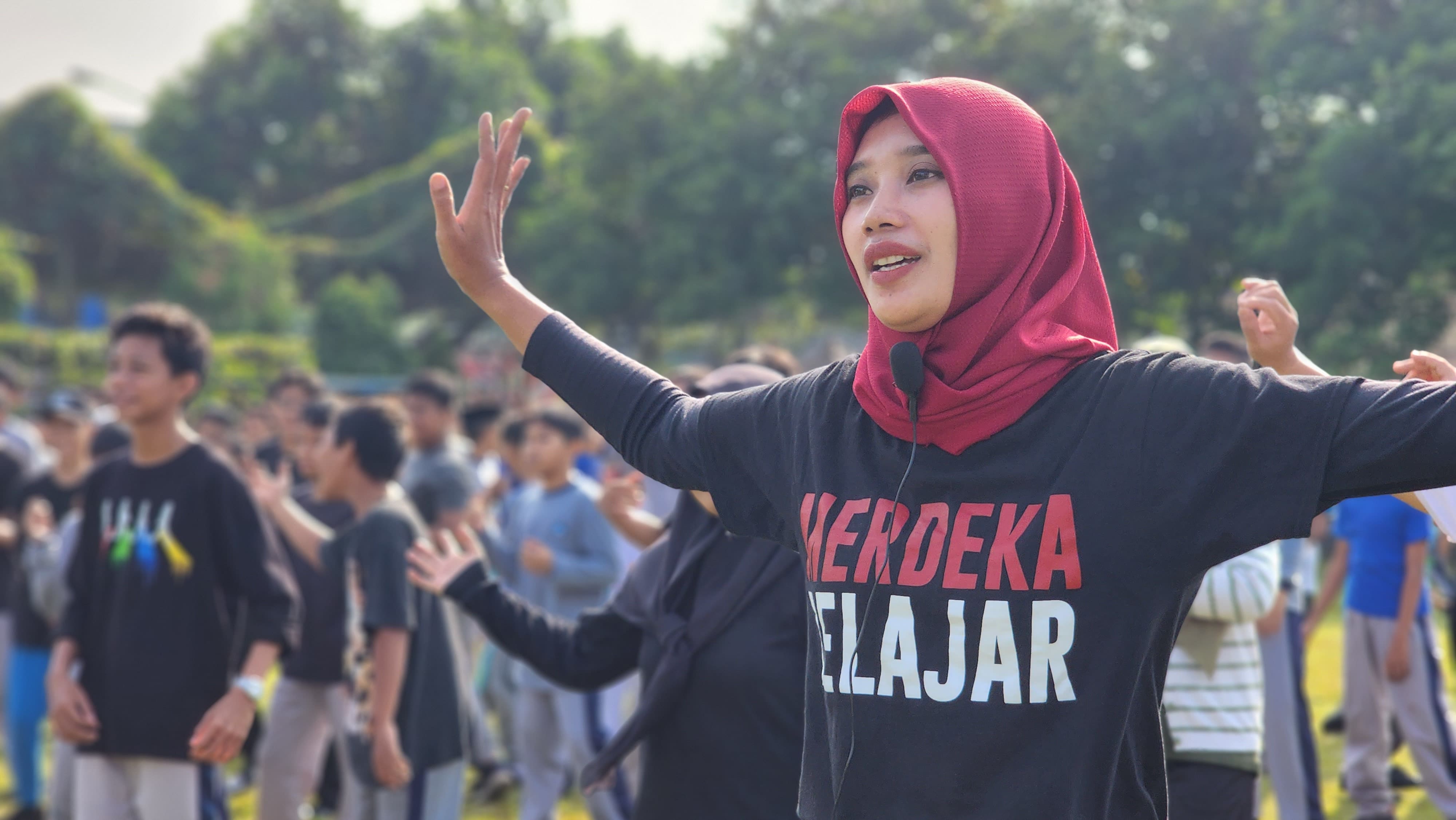 GO SPIRIT di Sekolah Al-Madinah