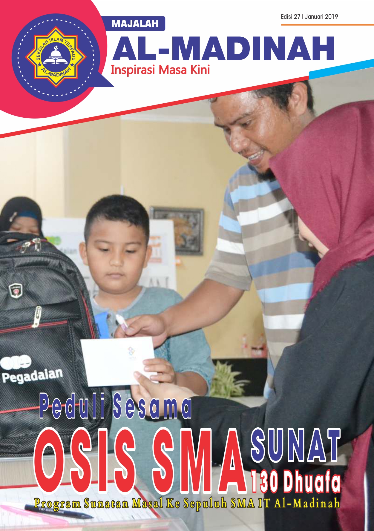Peduli Sesama OSIS SMA Sunat 130 Dhuafa